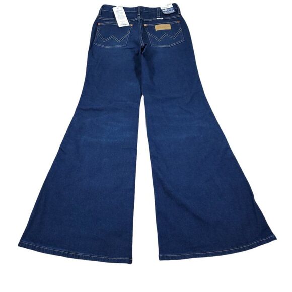 Wrangler Women's Flare & Wide Leg Jeans - Dark Blue - Picture 2 of 11